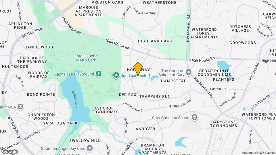 203 Wood Hollow Dr Map and Location Details