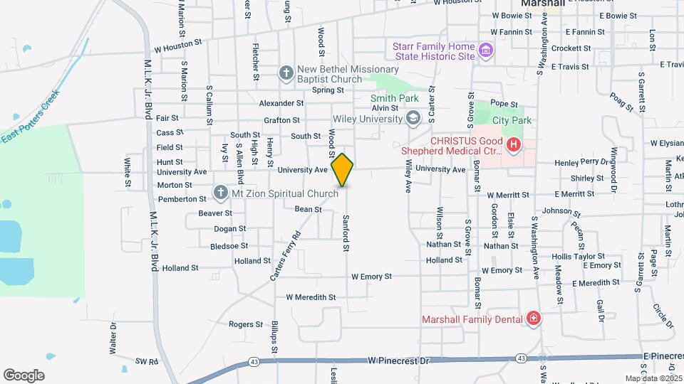 1005 Sanford St Map and Location Details