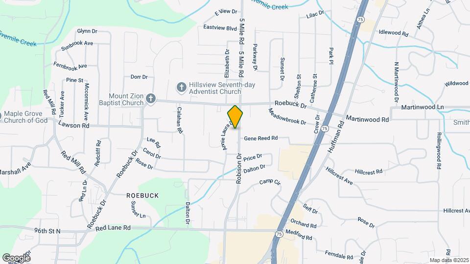 628 Robison Dr Map and Location Details