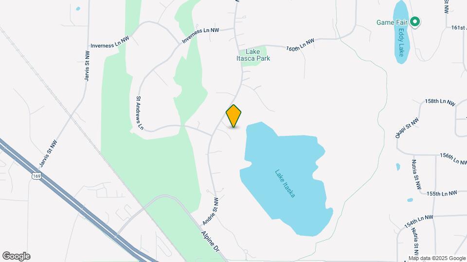 15801 Andrie St NW Map and Location Details