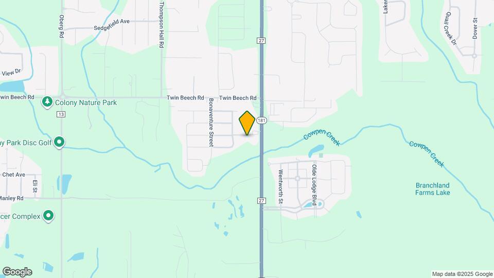 780 Cheswick Avenue Map and Location Details