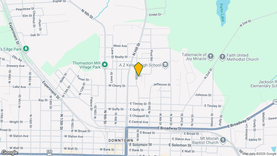 The Parc at Roseview Map and Location Details