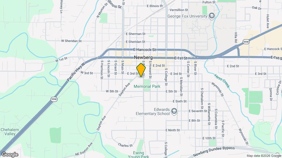 313 S Blaine St Map and Location Details