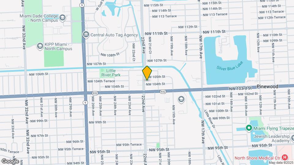 2175 NW 104th St Map and Location Details