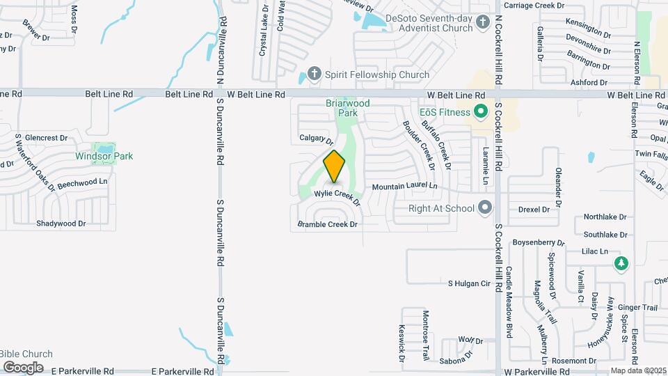 1709 Wylie Creek Dr Map and Location Details