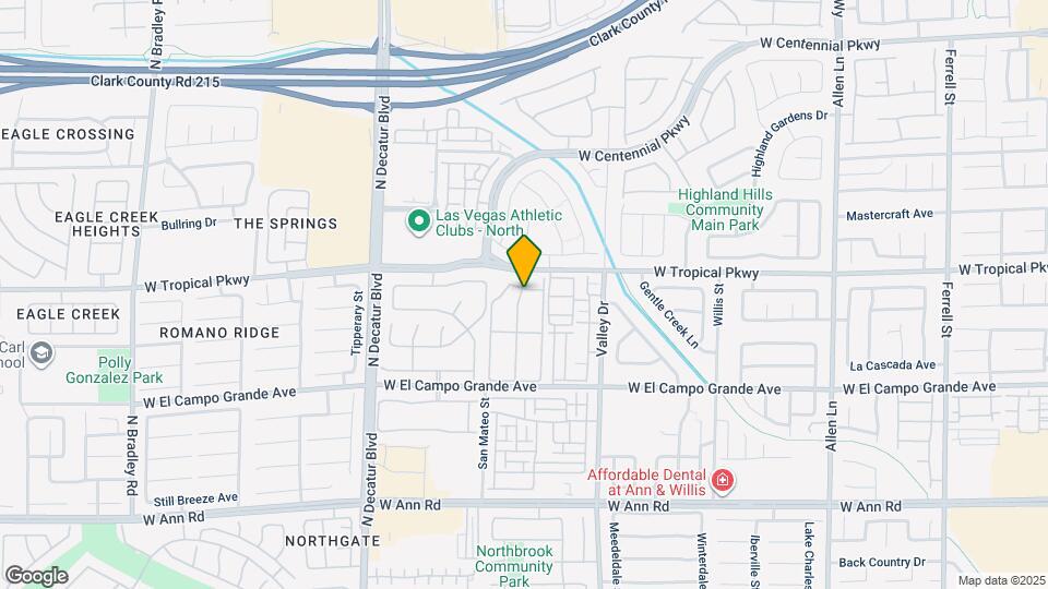 5960 Palmilla St Map and Location Details