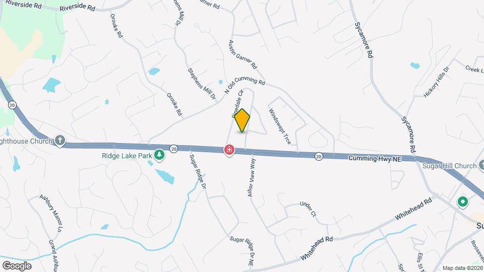 5446 Pinedale Cir Mapa y Detalles de la Ubicación