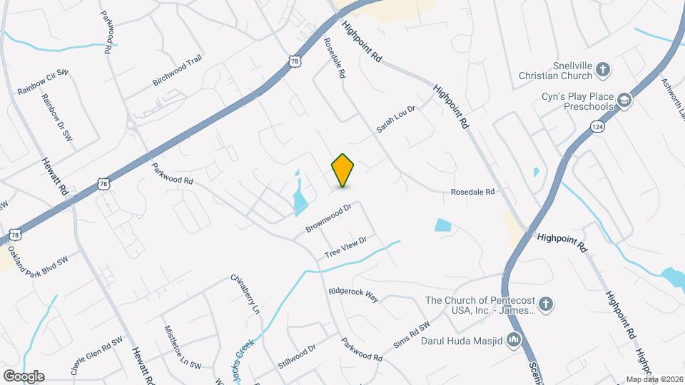 3350 Eastwood Trail Map and Location Details