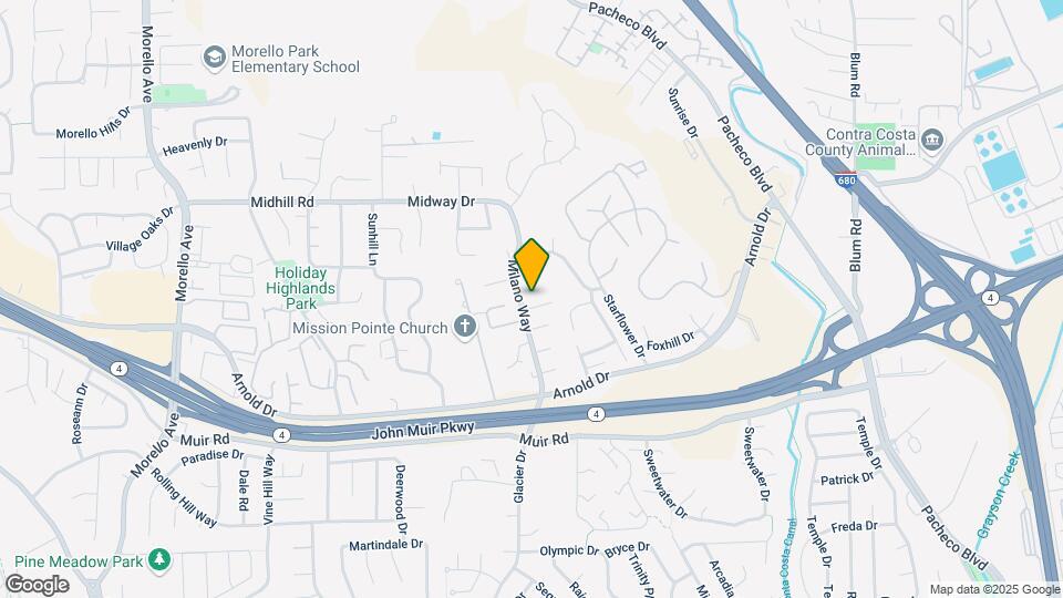 4961 Milano Way Map and Location Details