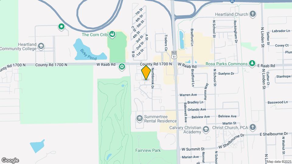 704 Golfcrest Rd N Mapa y Detalles de la Ubicación