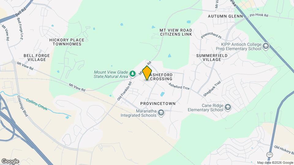 3423 Cainbrook Crossing Map and Location Details