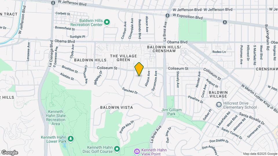 3841 Redondo Blvd Map and Location Details