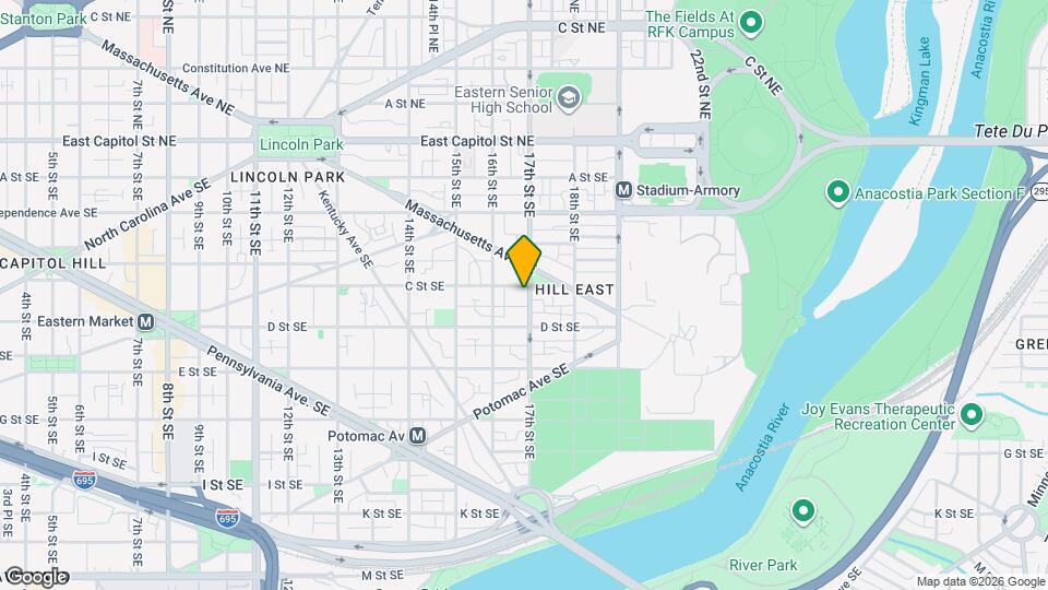 307 17th St SE Map and Location Details