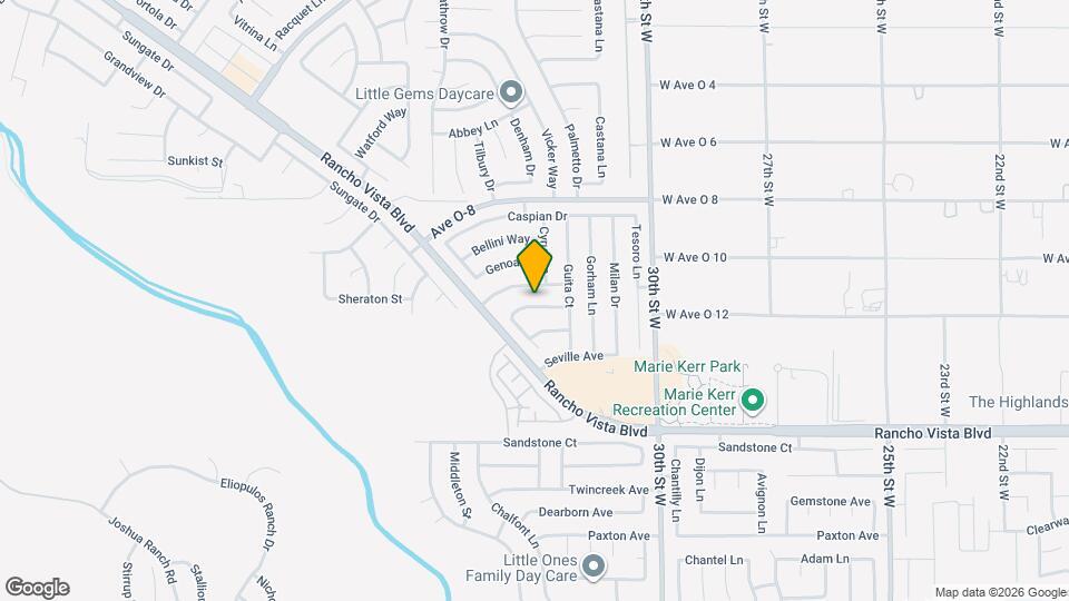 3201 Angeleno Pl Mapa y Detalles de la Ubicación