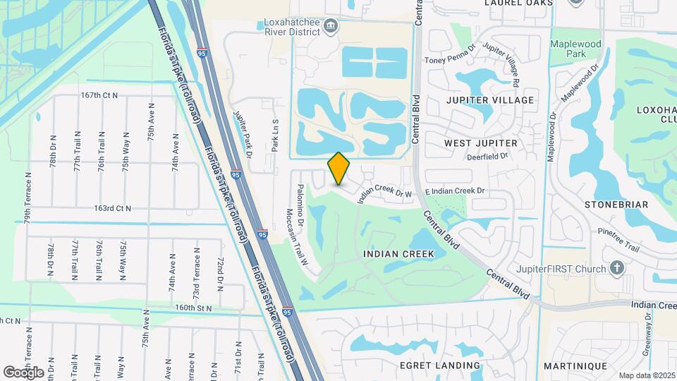 128 Moccasin Trail S Map and Location Details