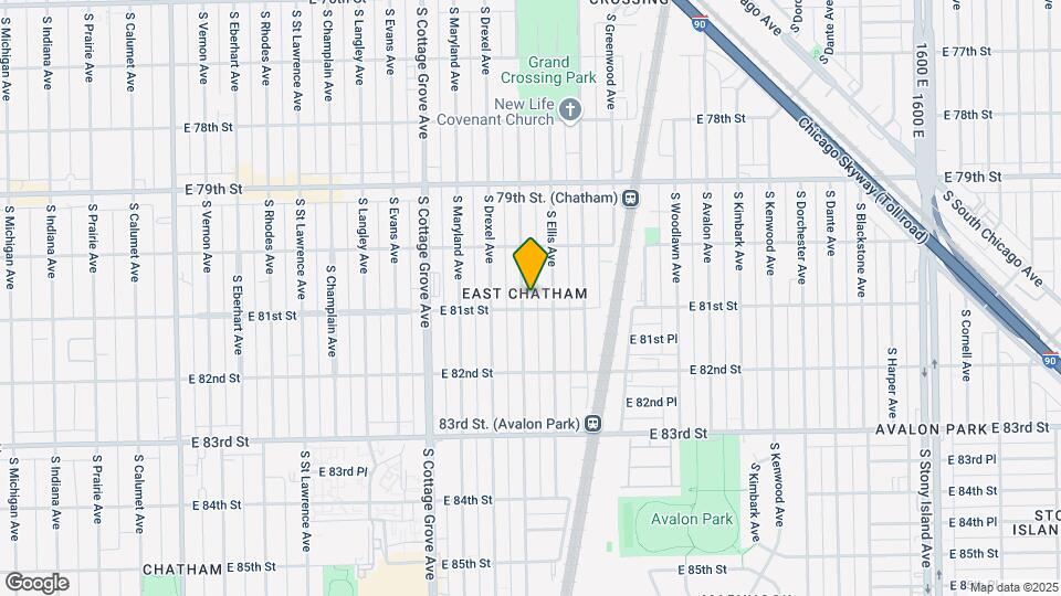 8051 S Ingleside Ave Map and Location Details