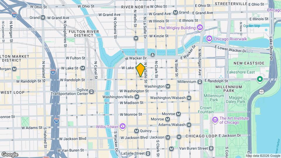 182 W Randolph St Mapa y Detalles de la Ubicación
