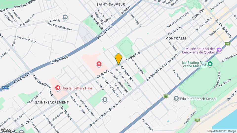 925 Sainte-Foy Ch Map and Location Details