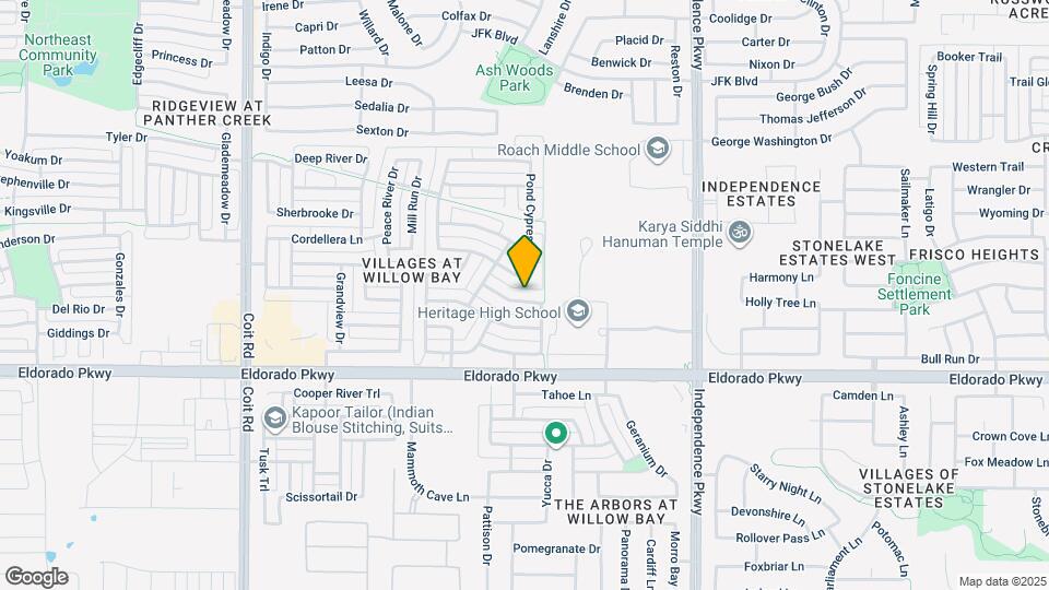13646 Valencia Dr Map and Location Details