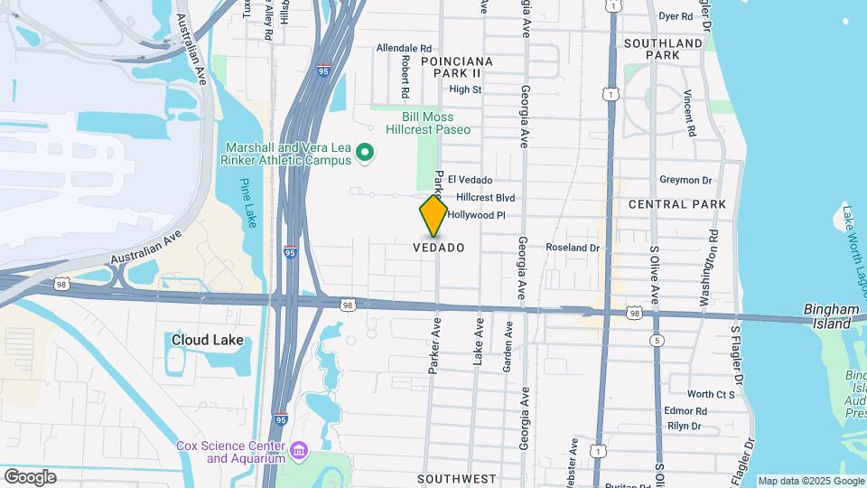 3635 Parker Ave Map and Location Details