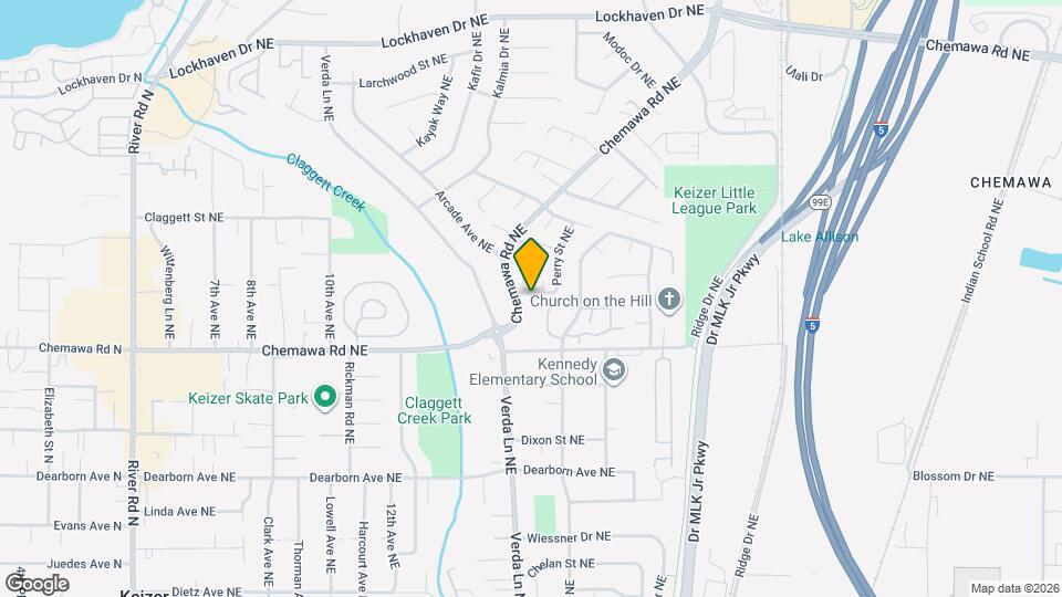 1644 Lucinda Ave NE Map and Location Details