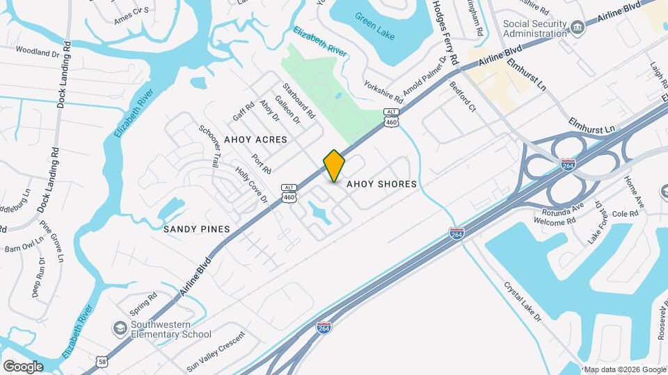 3721 Ahoy Dr Map and Location Details