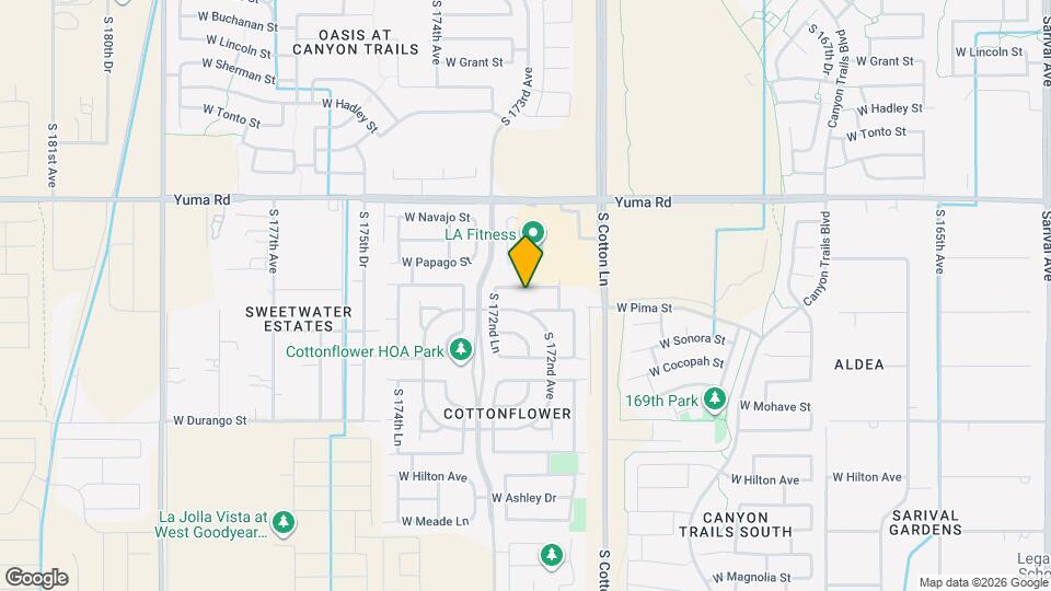 17235 W Elaine Dr Map and Location Details