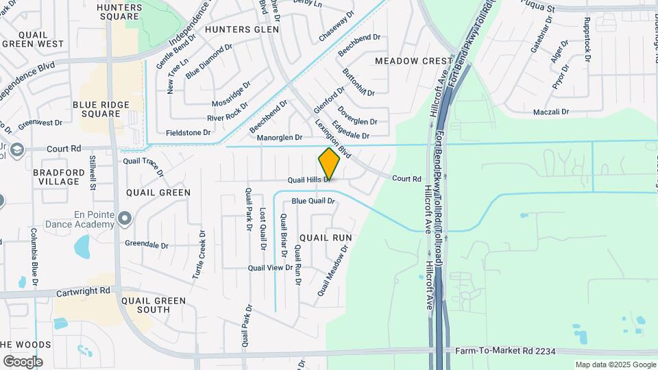 8323 Quail Hills Dr Map and Location Details