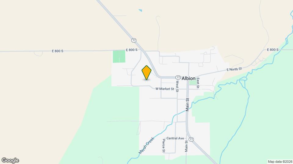 424 W Market St Map and Location Details