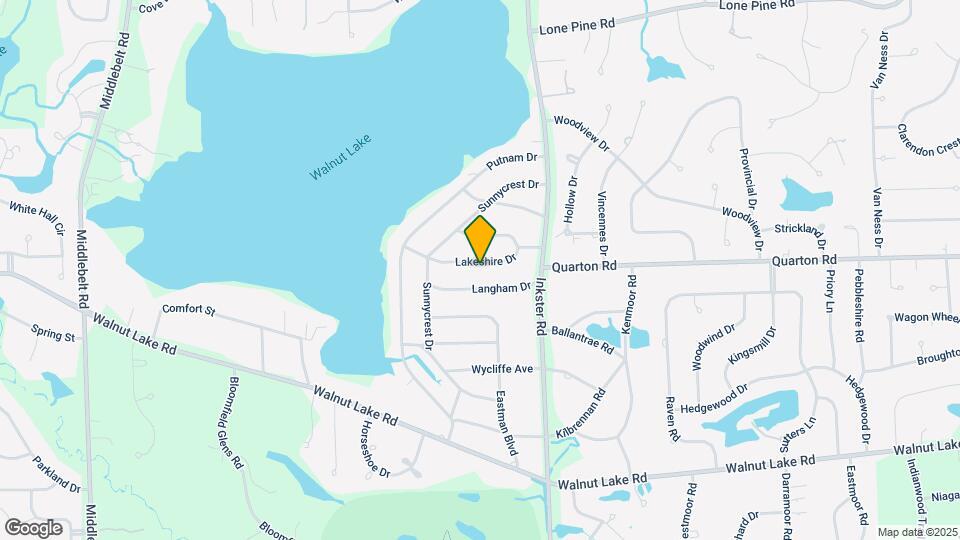 2145 Lakeshire Dr Map and Location Details