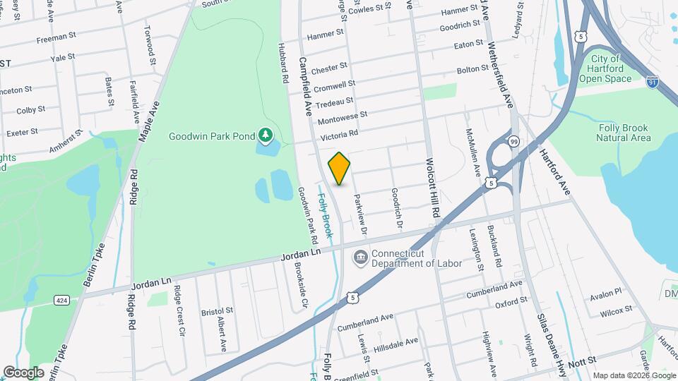 76 Folly Brook Rd Mapa y Detalles de la Ubicación