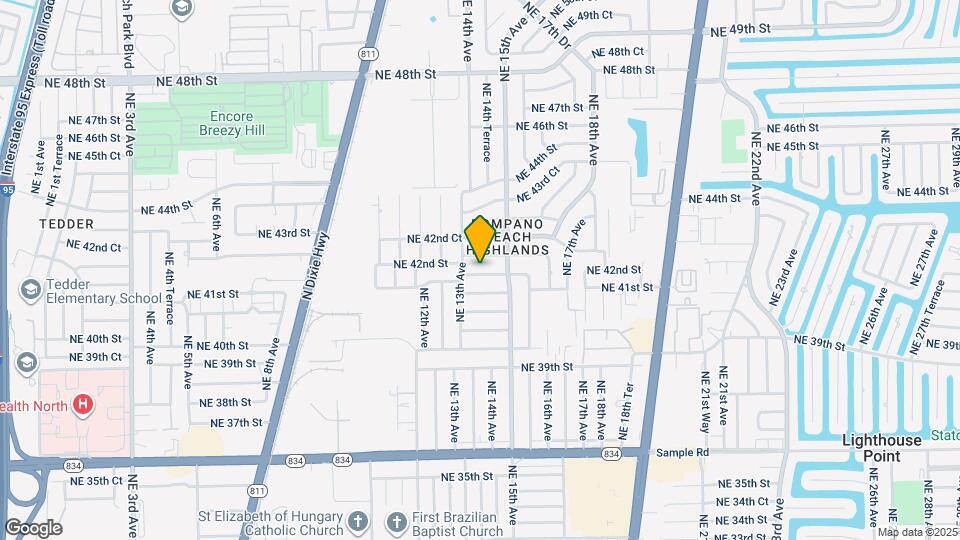 1321 NE 41st Dr Map and Location Details
