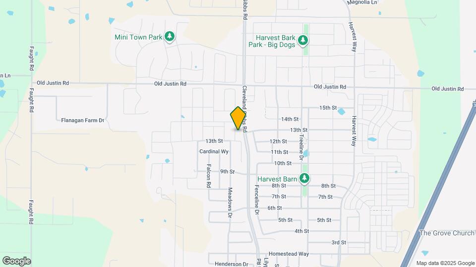 1312 Canary Ln Map and Location Details