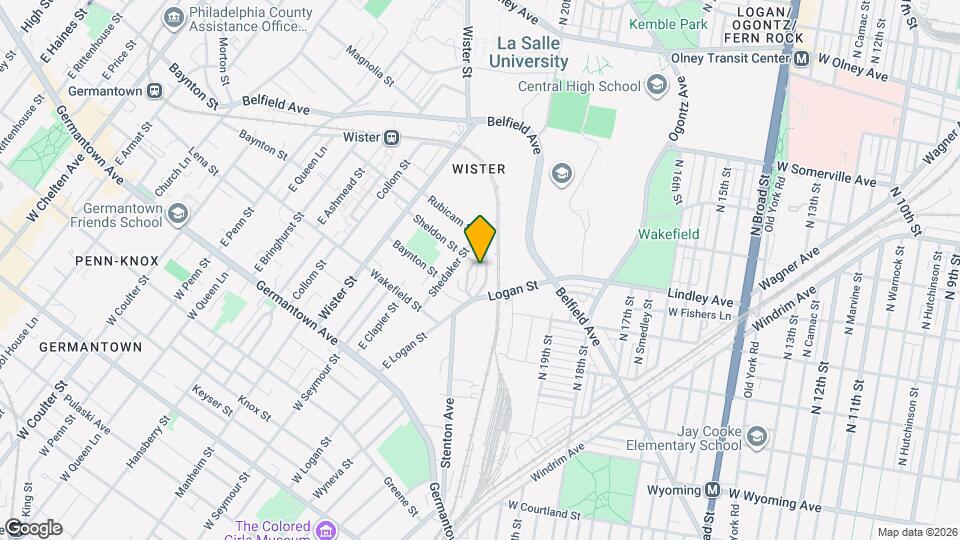 5036 Stenton Ave Map and Location Details