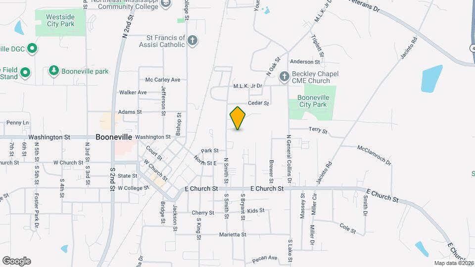 Booneville Manor Map and Location Details