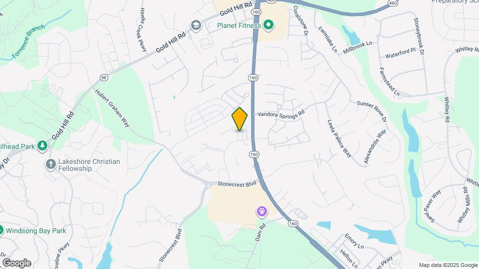 6258 Cloverdale Dr Map and Location Details