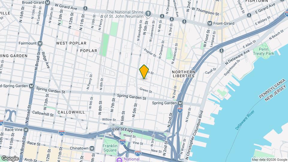 430 Fairmount Ave Mapa y Detalles de la Ubicación