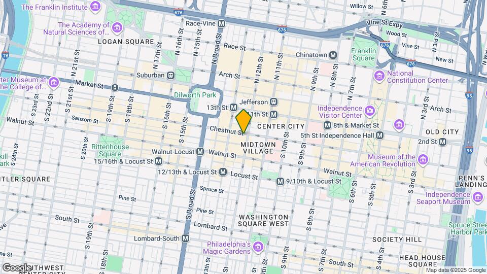 1204 Chestnut St Map and Location Details