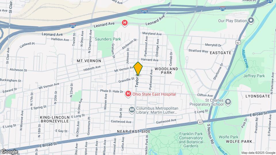 286 Taylor Ave Map and Location Details