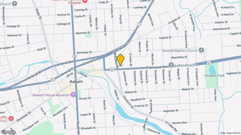 53 E Genesee St, Unit Unit 2 Map and Location Details