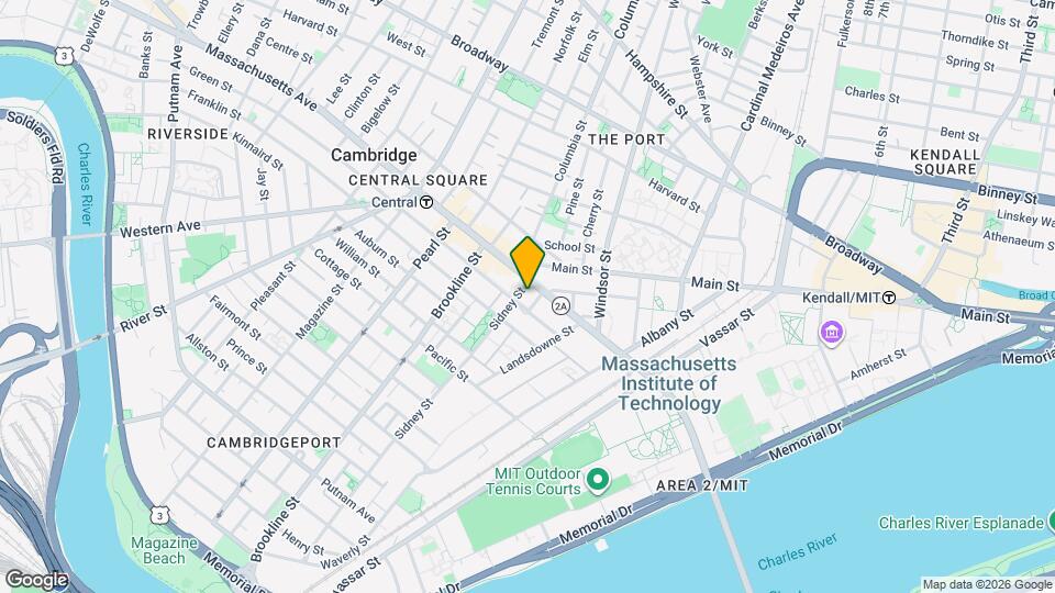 844 Massachusetts Ave, Unit 43B Map and Location Details