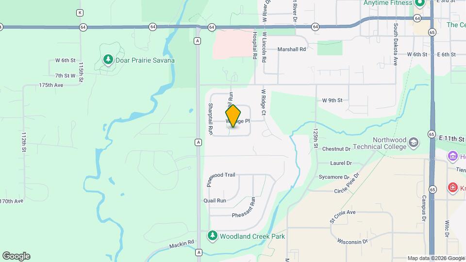 1106 Sharptail Run Map and Location Details