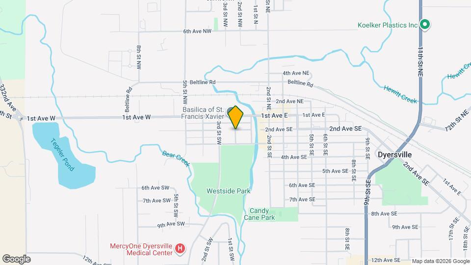 120 2nd St SW Map and Location Details