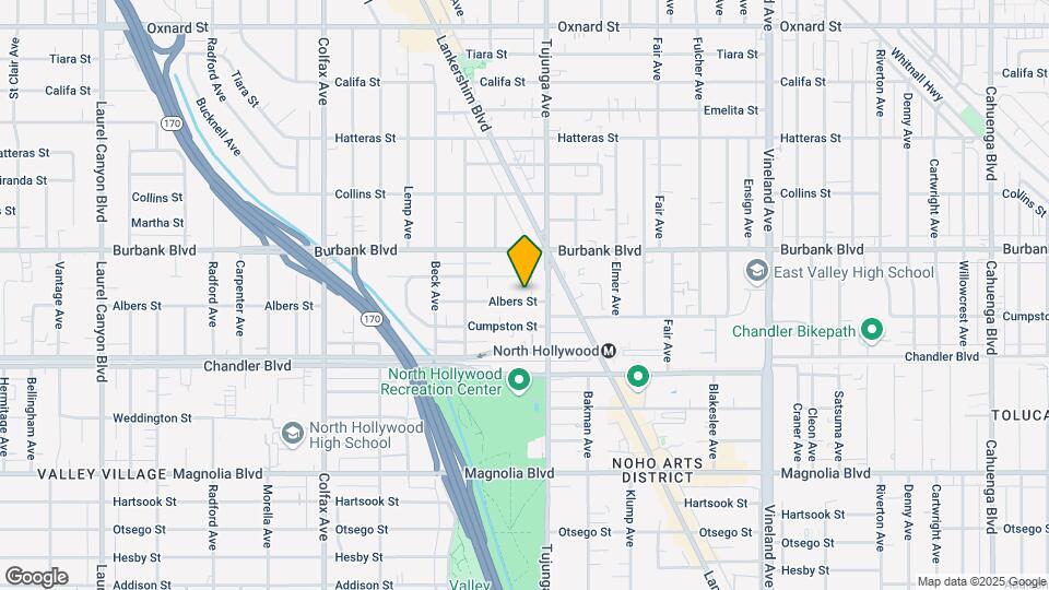 11425 Albers St Map and Location Details