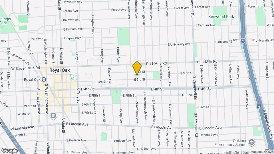 939 E 3rd St, Unit 3 Mapa y Detalles de la Ubicación