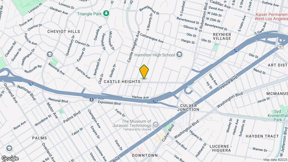 3250 Oakhurst Ave Map and Location Details