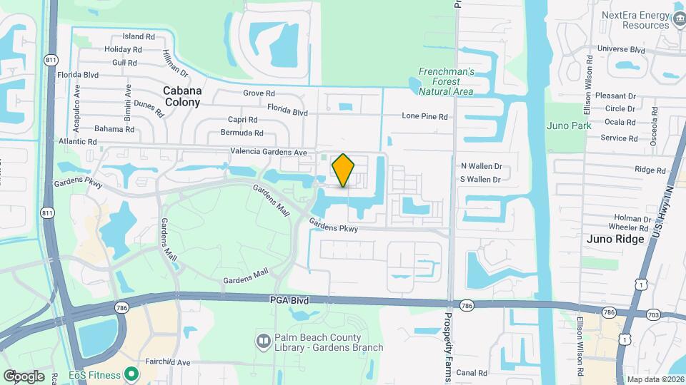 2812 Grande Pky, Unit 105 Map and Location Details