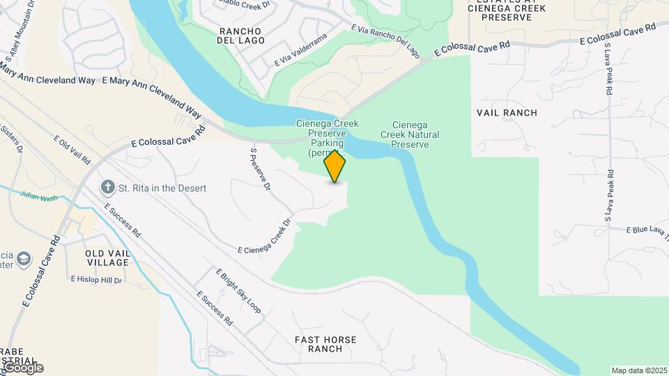 13915 E Cienega Creek Dr Map and Location Details