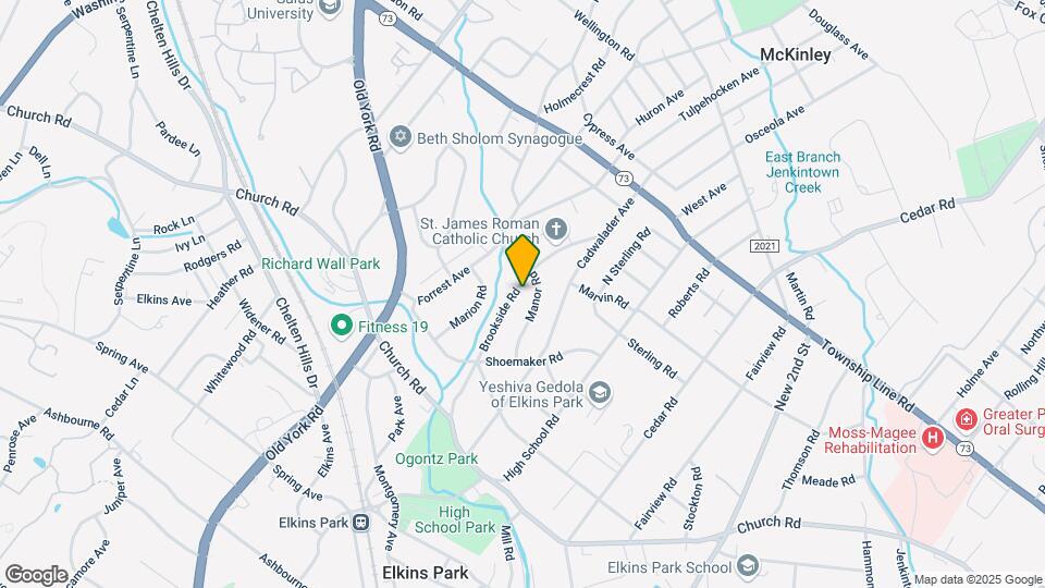 8237 Brookside Rd Map and Location Details