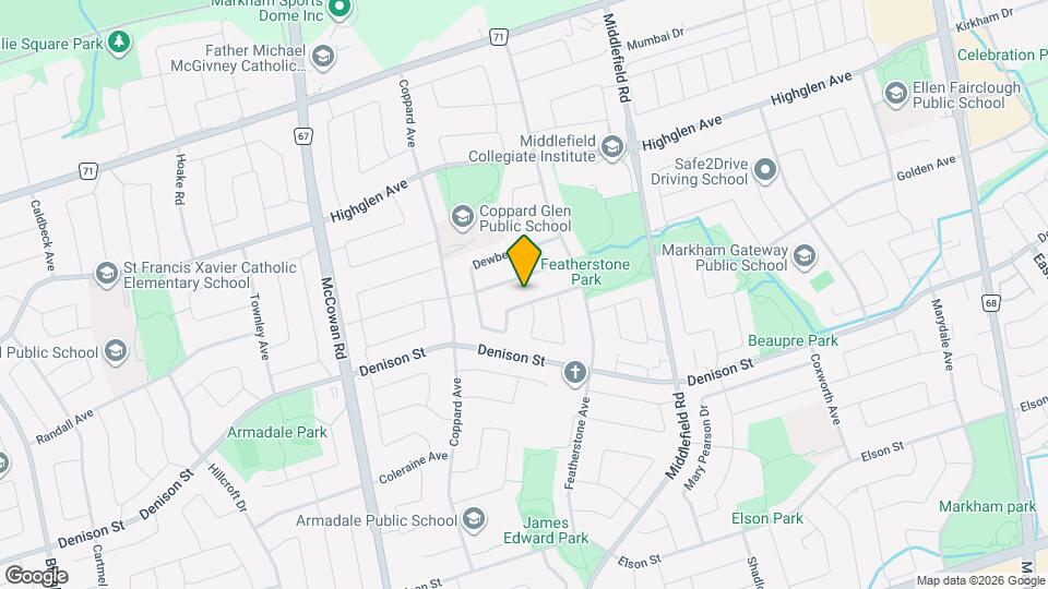 82 Alderbury Dr Map and Location Details